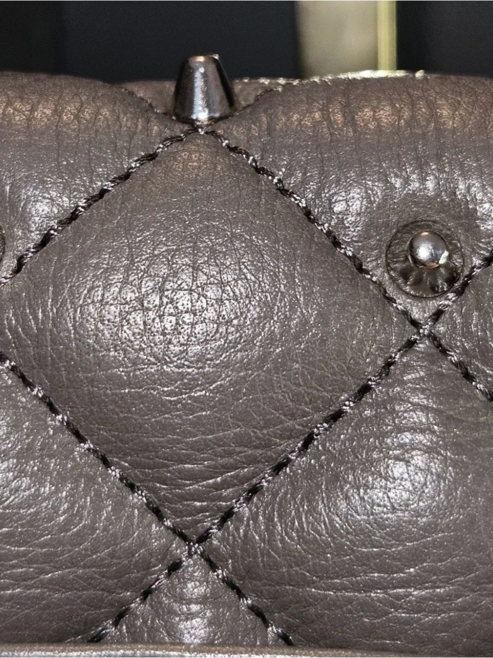 Rebecca Minkoff Quilted Studded Chain-Handle Shoulder Bag - Black